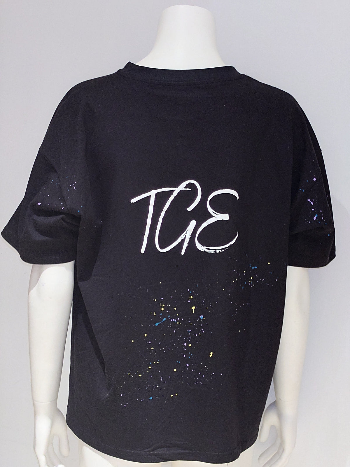 TGE 'Limited edition' Paint splat oversized T-Shirt